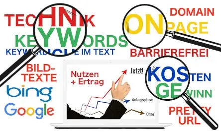 Suchergebnislisten, SEO-Ranking, perfekt, Suchmaschinenoptimierung technisch beste günstige SEO-Optimierung für Suchmaschinen Google und andere